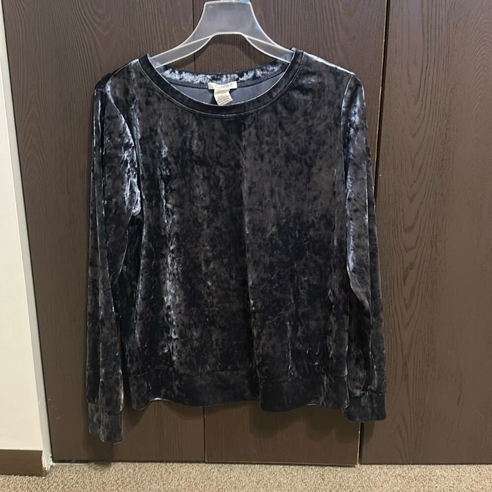 Matty M gray long sleeve pullover